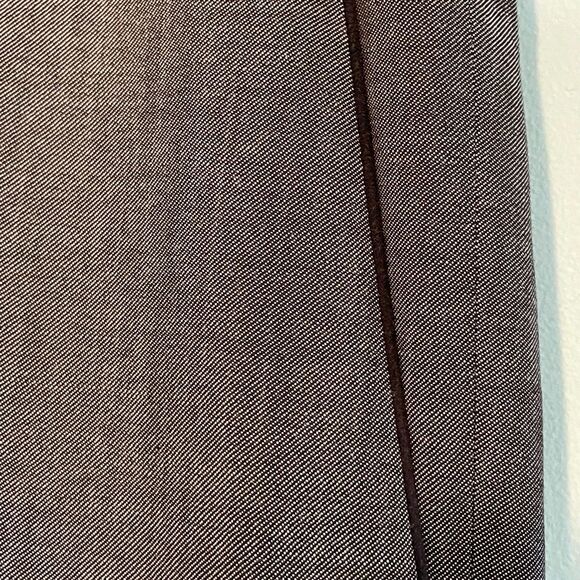 BOSS Hugo Boss Giro 100% Virgin Wool Slim Fit Dress Pants Gray Knit Flat Front 3 - Picture 5 of 13